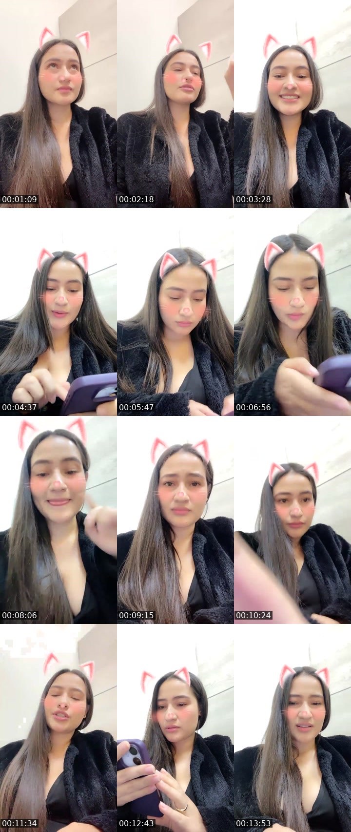 Contact-sheet preview of Cleopatra🪐🧸🔥's Liveme recording