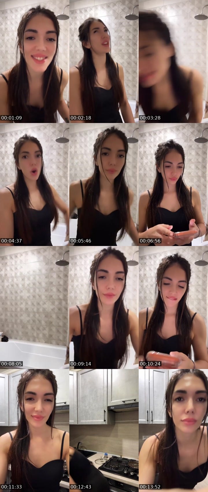 Contact-sheet preview of Incognito🍓's Liveme recording