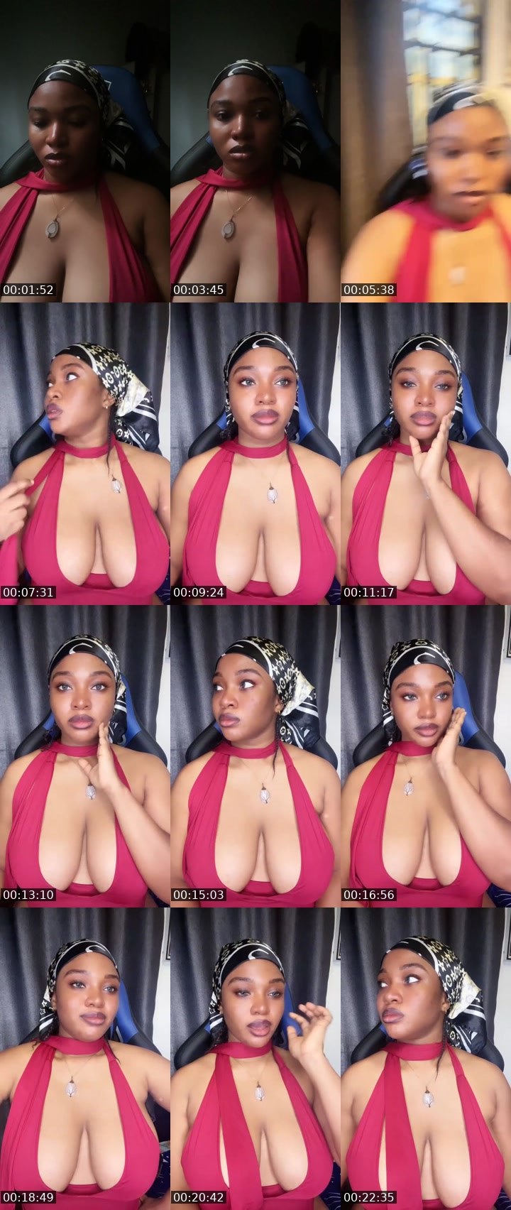 Contact-sheet preview of Wine NOT's Liveme recording