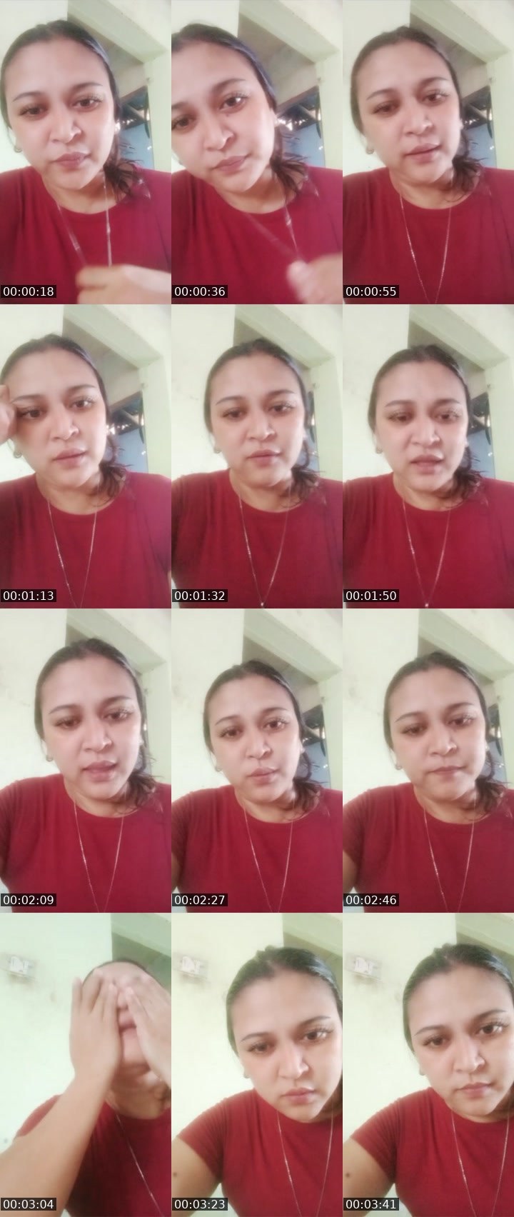 Contact-sheet preview of 👑Jherelyn🦢(NP)'s Liveme recording