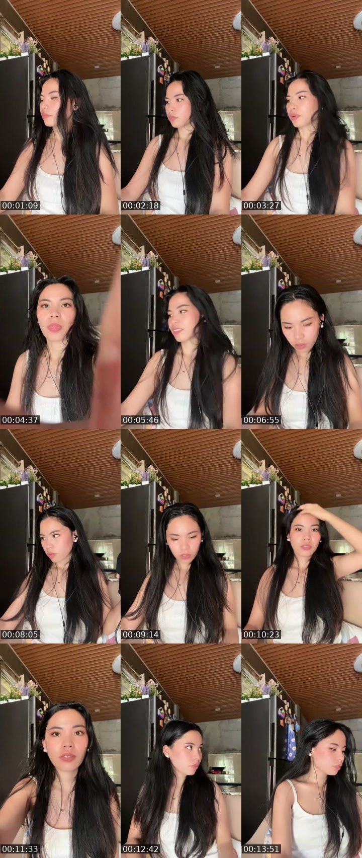 Contact-sheet preview of ᴵᴬ💎Michiikooo🫐's Liveme recording