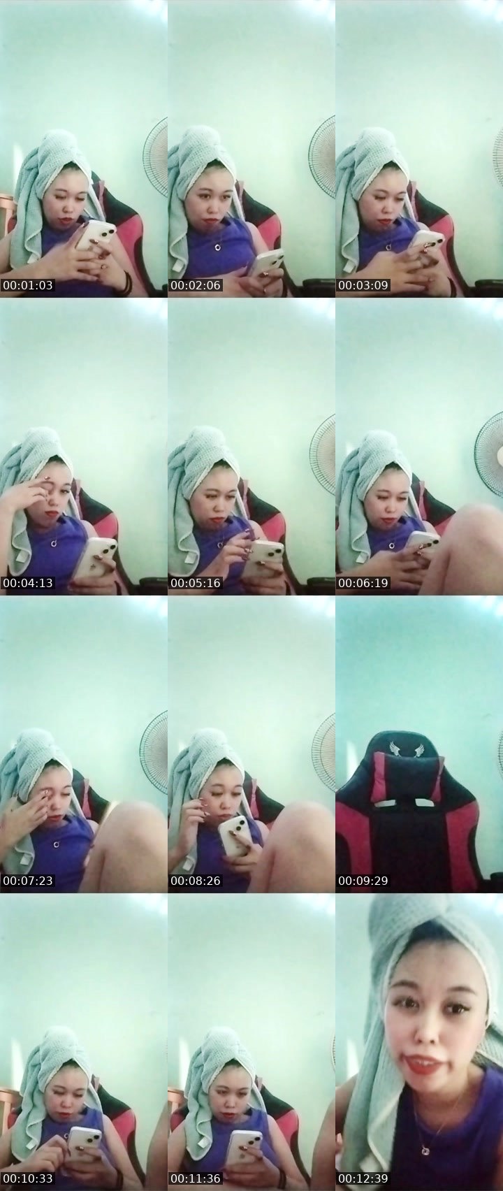 Contact-sheet preview of 57.6k👸Wenxy🍂's Liveme recording
