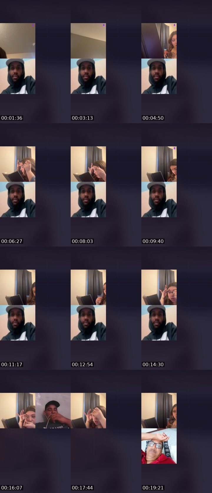 Contact-sheet preview of Αяαв Gσ∂∂єѕѕ♡'s Liveme recording