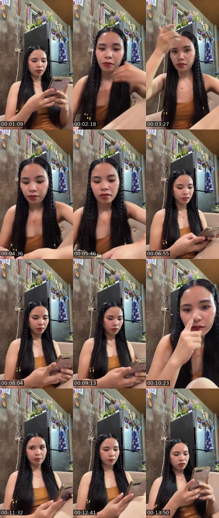 Contact-sheet preview of ᴵᴬ💎Michiikooo🫐's Liveme recording