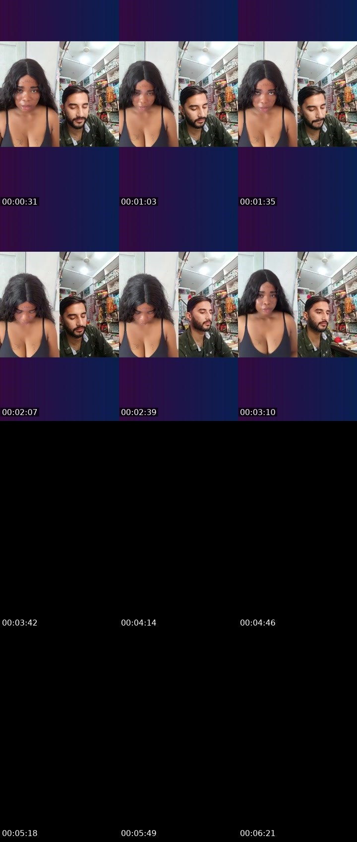 Contact-sheet preview of SAVAGE🍭 👑💕🍭's Liveme recording