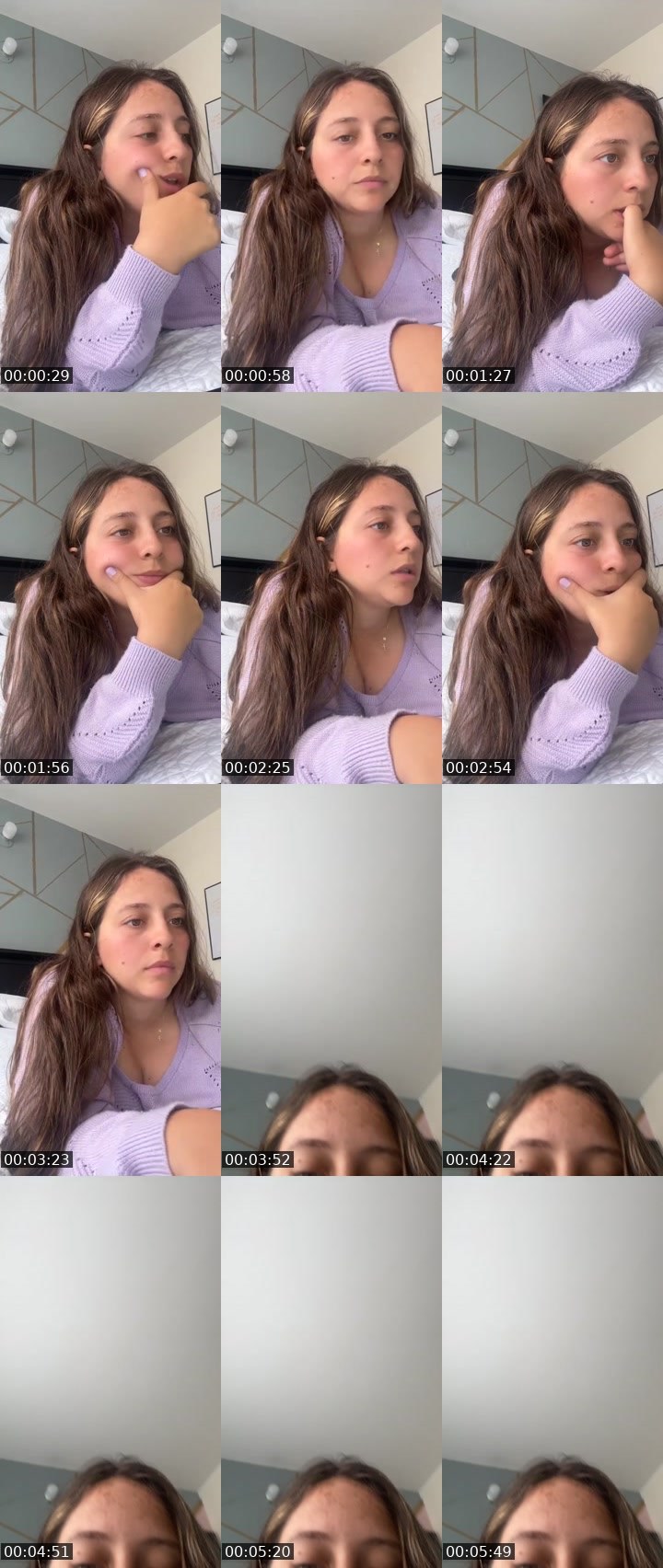 Contact-sheet preview of Ojitoos 👀🤪's Liveme recording