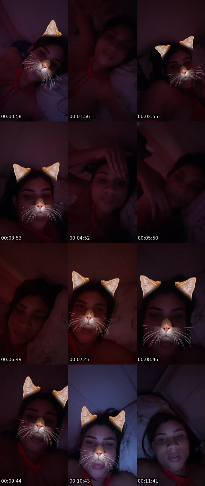 Contact-sheet preview of 🌐lizeth🎀 🧸's Liveme recording