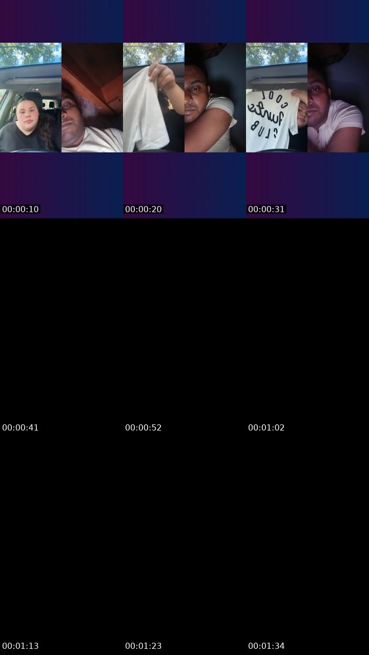 Contact-sheet preview of Princess peach's Liveme recording