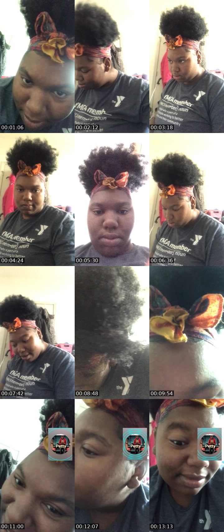 Contact-sheet preview of Ada🥰👿's Liveme recording