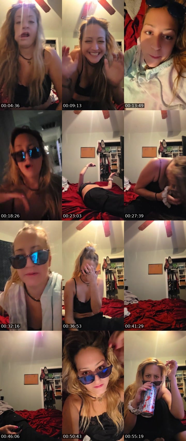Contact-sheet preview of ap420's Liveme recording
