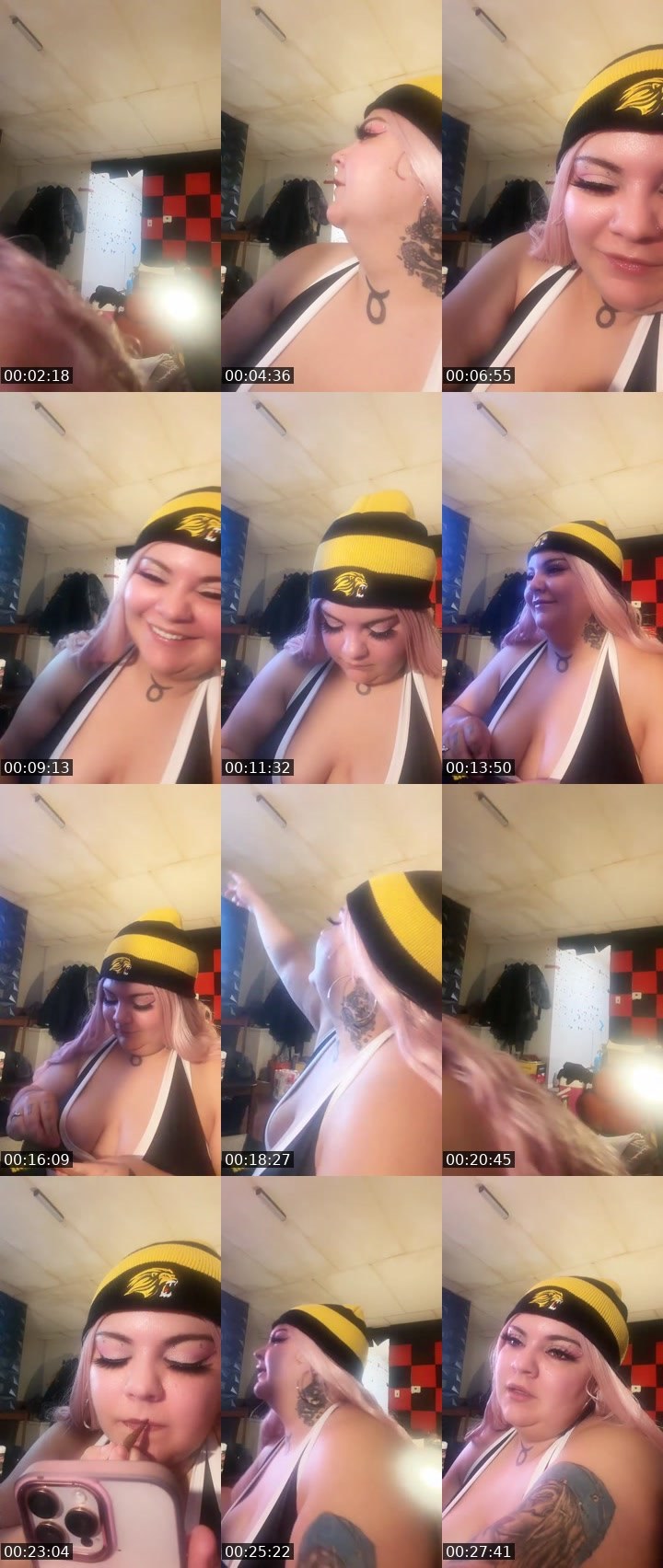 Contact-sheet preview of Touchedby_icy's Liveme recording