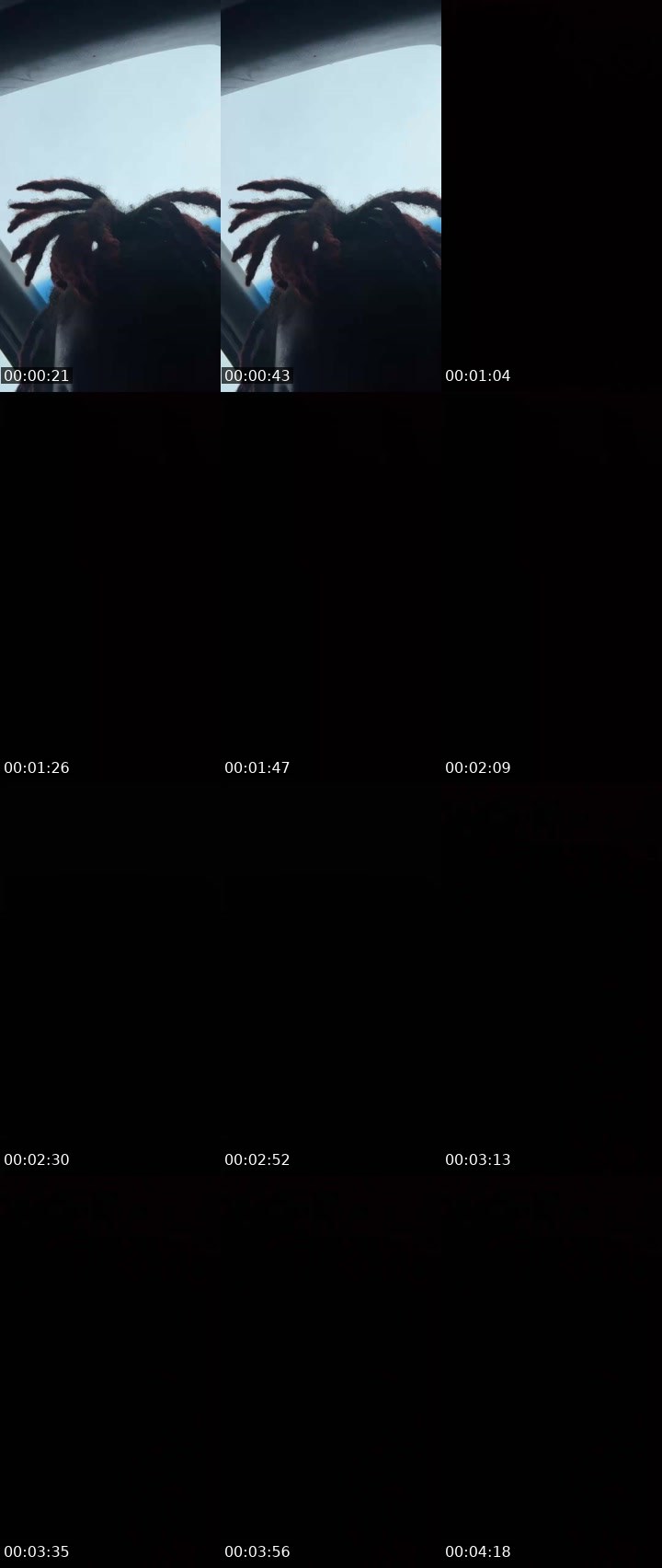 Contact-sheet preview of chocolatebaby27's Liveme recording