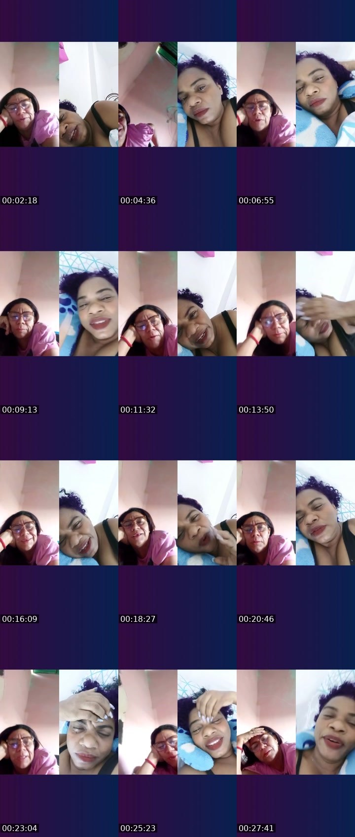 Contact-sheet preview of 🌈 ANABELLA 🌹's Liveme recording