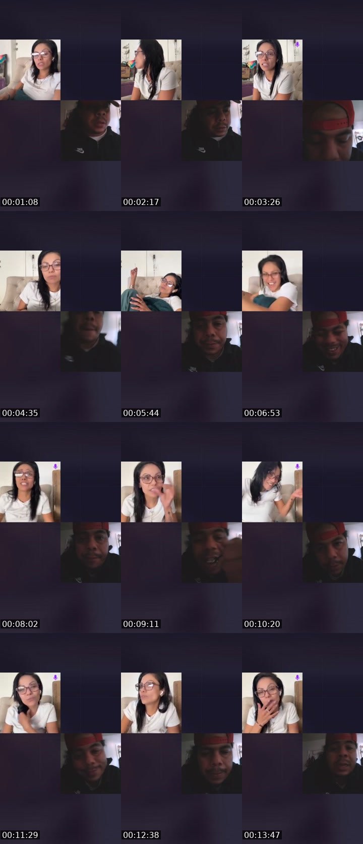 Contact-sheet preview of MH♠️Kulana;𝔅4𝔇's Liveme recording