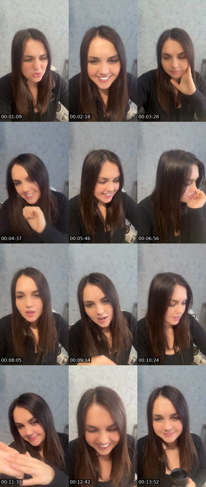 Contact-sheet preview of Nastya KH 😇's Liveme recording