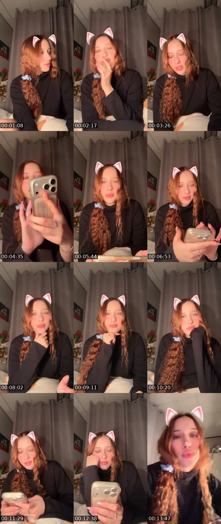 Contact-sheet preview of 𝓐𝓷𝓰𝓮𝓵𝓲𝓷𝓪🇺🇦's Liveme recording