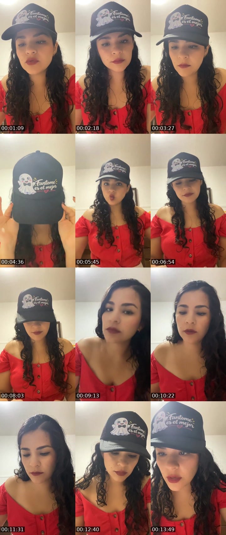 Contact-sheet preview of 🌐Paola🧸👻♥️'s Liveme recording