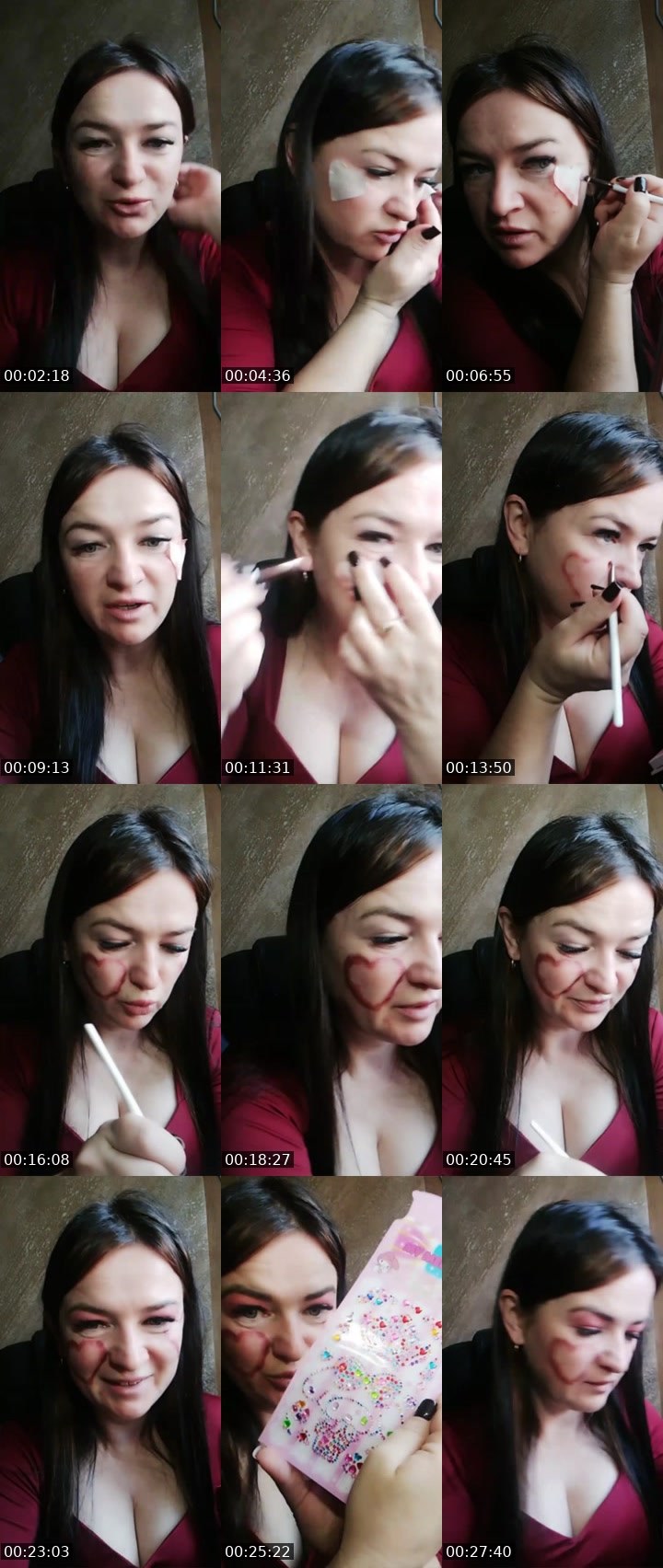 Contact-sheet preview of 💯Miss Strawberry's Liveme recording