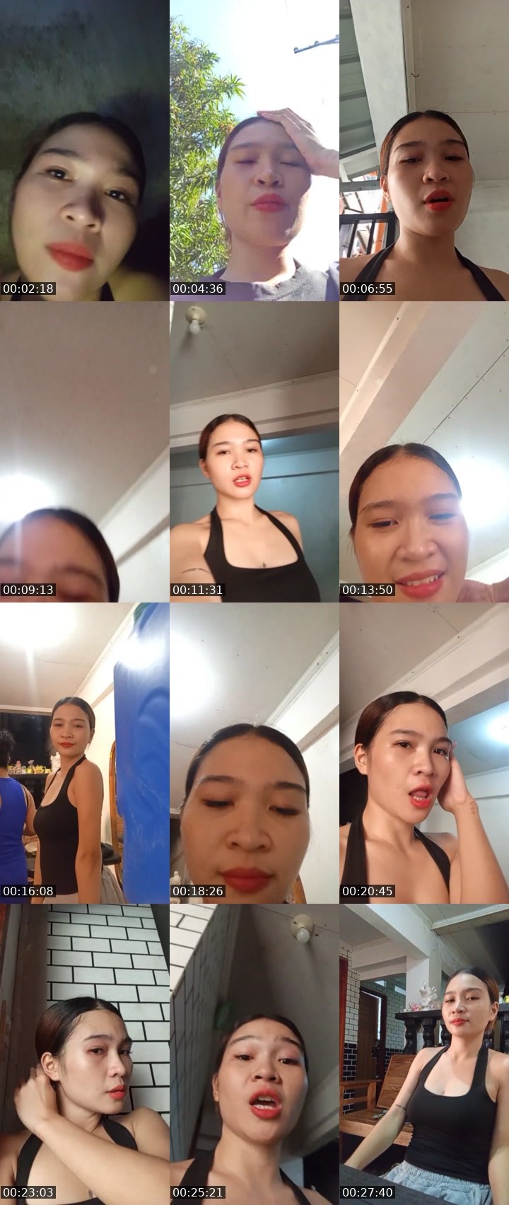 Contact-sheet preview of 👸🏻Havana🫧's Liveme recording
