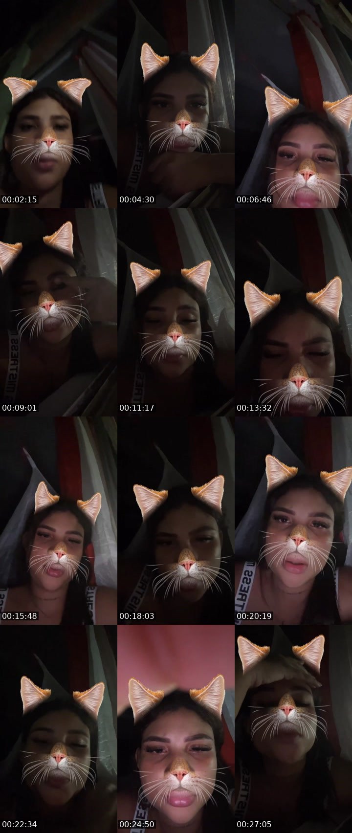 Contact-sheet preview of 🌐lizeth🎀 🌐's Liveme recording
