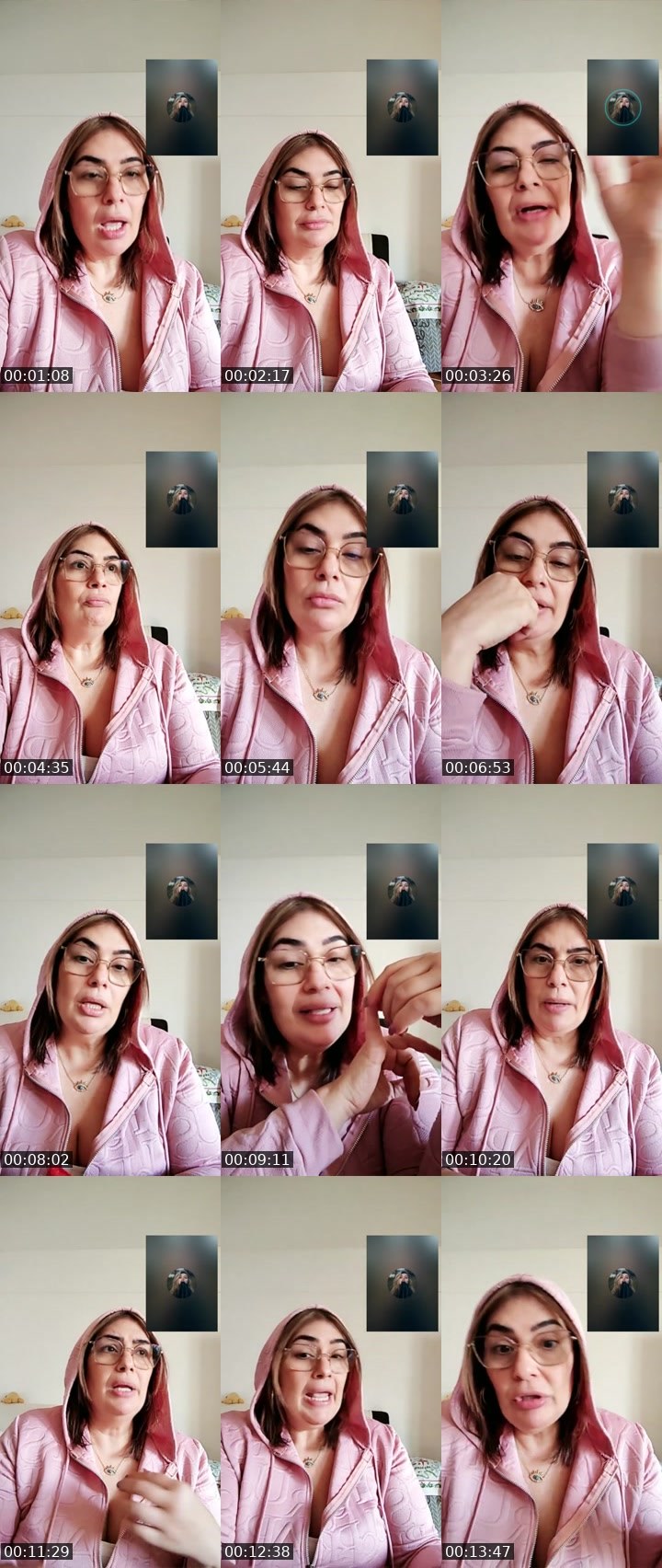 Contact-sheet preview of ➤Lihadima🌈🦁's Liveme recording