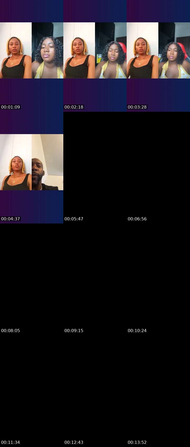 Contact-sheet preview of 𝙴𝚕𝚜𝚊💸's Liveme recording