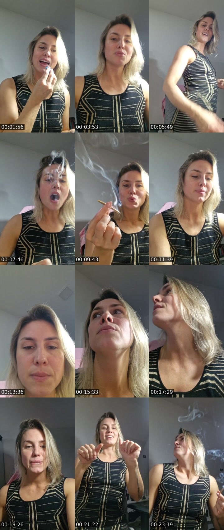 Contact-sheet preview of Lari🇧🇷🇺🇸's Liveme recording