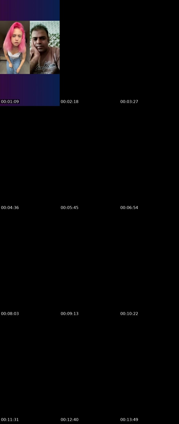 Contact-sheet preview of Olya_Pink🎀's Liveme recording
