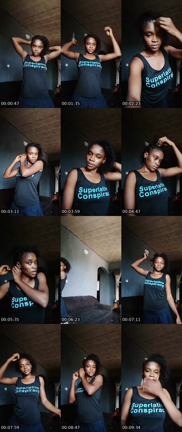 Contact-sheet preview of Aria❣️'s Liveme recording