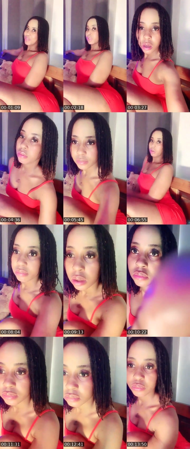 Contact-sheet preview of 🍑Curvy Goddess's Liveme recording