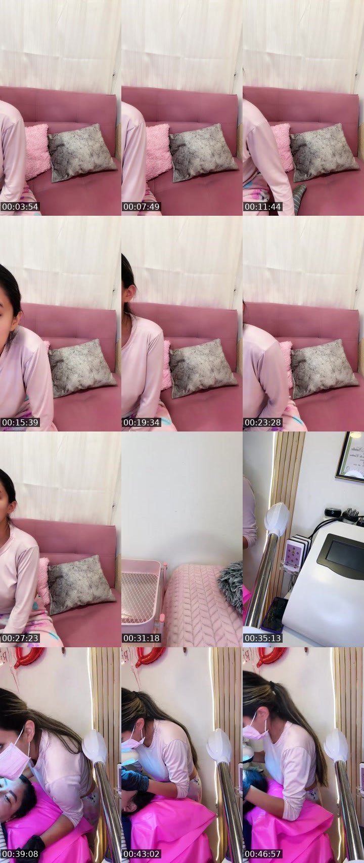 Contact-sheet preview of ángel's Liveme recording