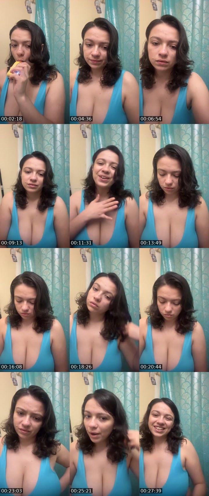 Contact-sheet preview of Waveeybabii's Liveme recording