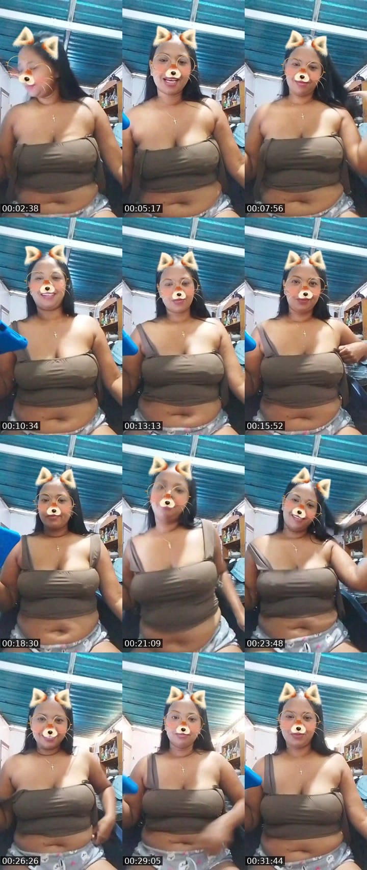Contact-sheet preview of 👑⃤Eliannys🧿's Liveme recording