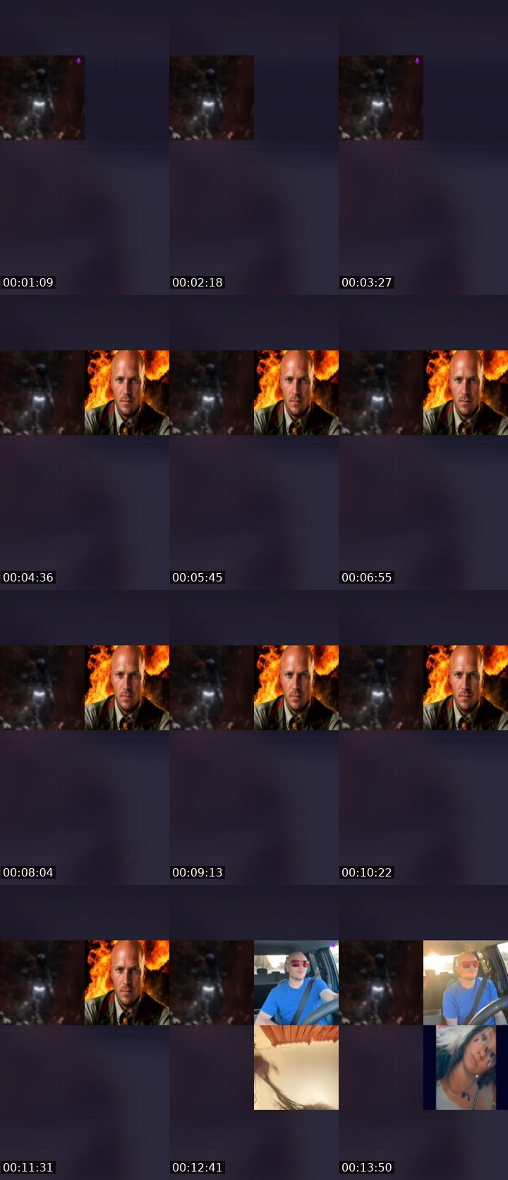 Contact-sheet preview of 💫 Ola 💫's Liveme recording