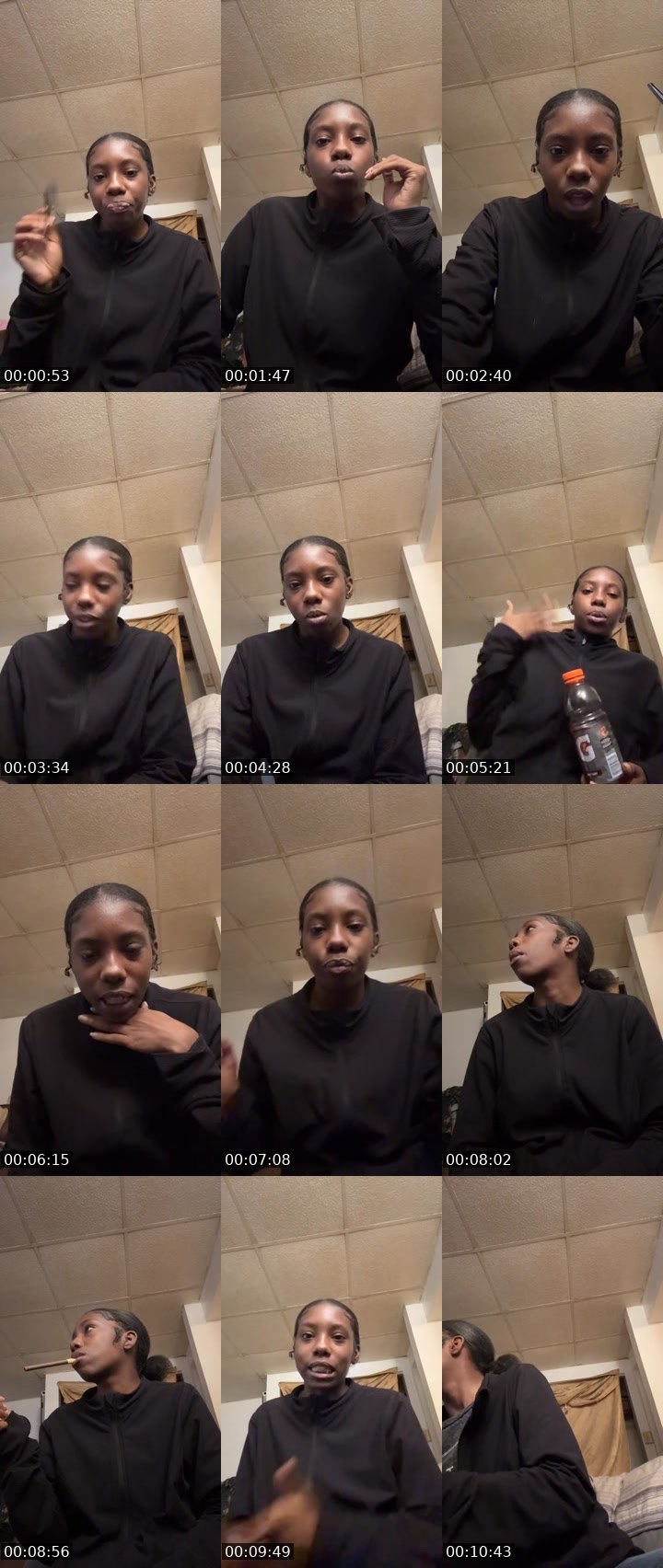 Contact-sheet preview of She✨Legend's Liveme recording