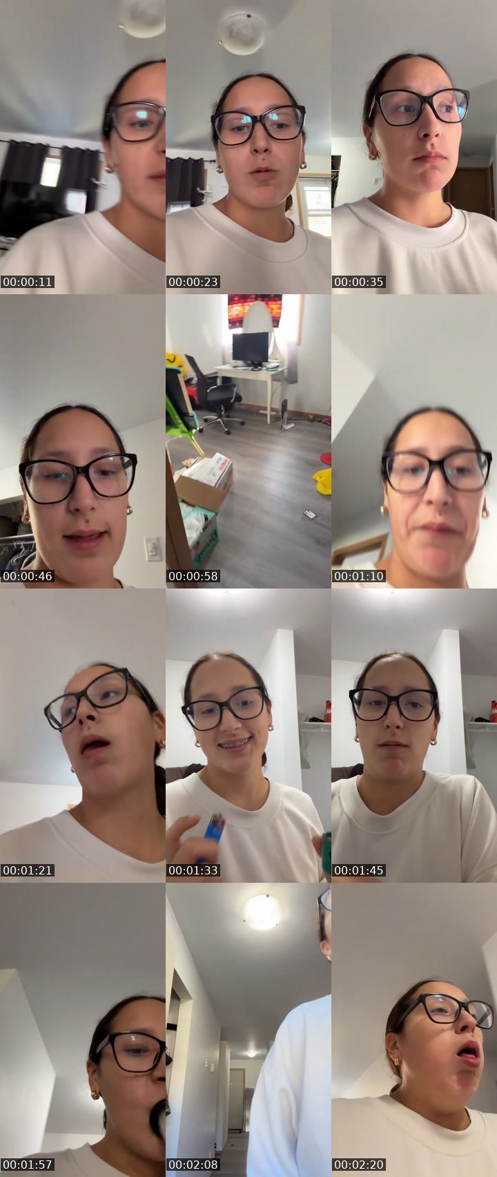 Contact-sheet preview of Kamichtt's Liveme recording