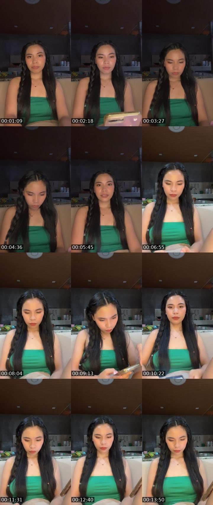 Contact-sheet preview of ᴵᴬ💎Michiikooo🫐's Liveme recording