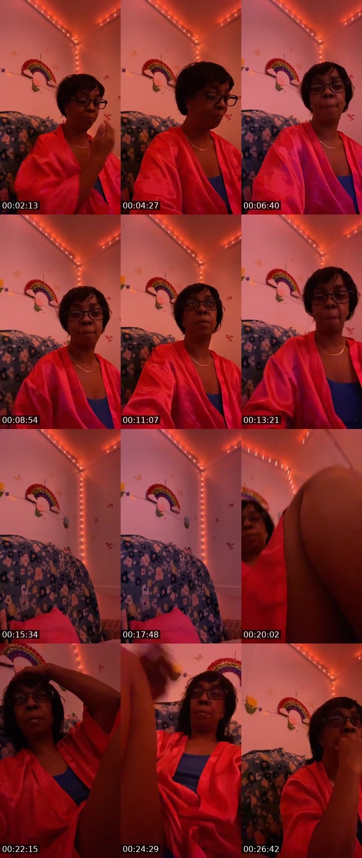 Contact-sheet preview of MissYummy's Liveme recording