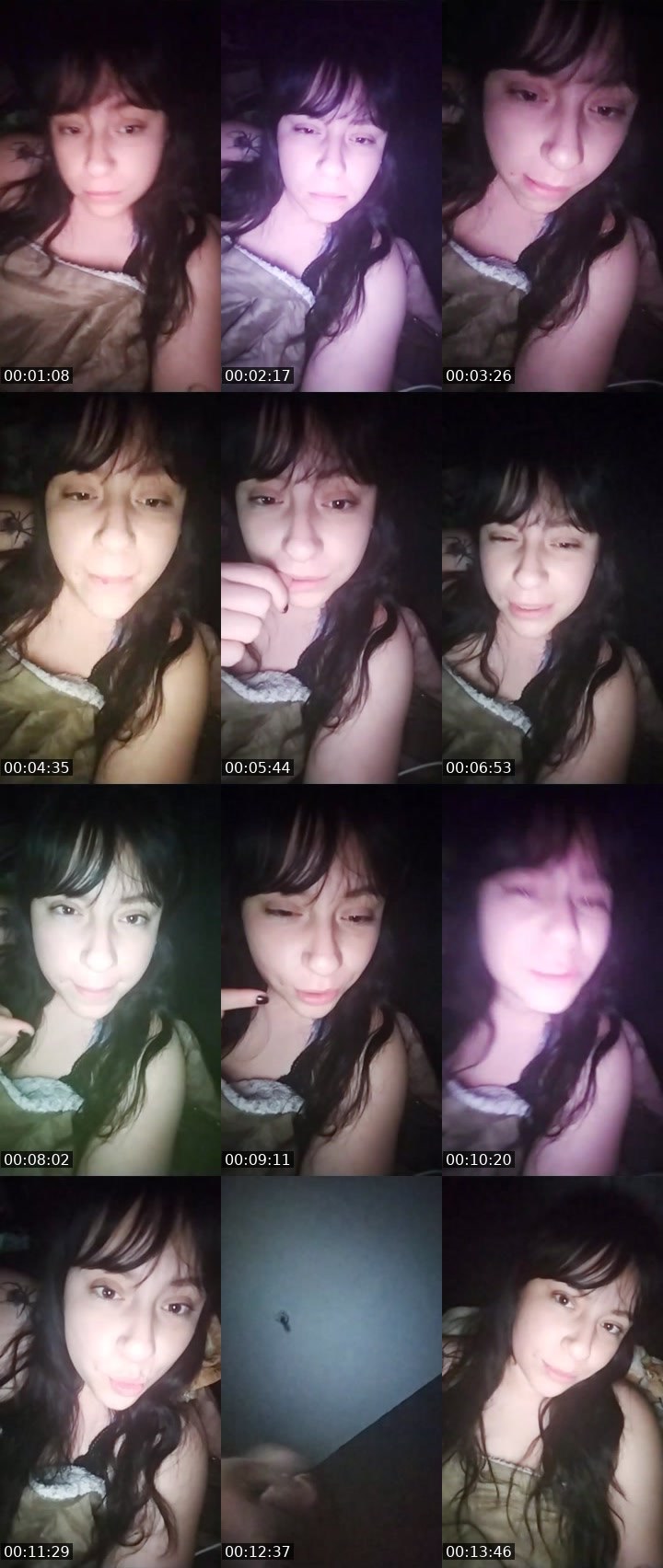 Contact-sheet preview of Bruja's Liveme recording