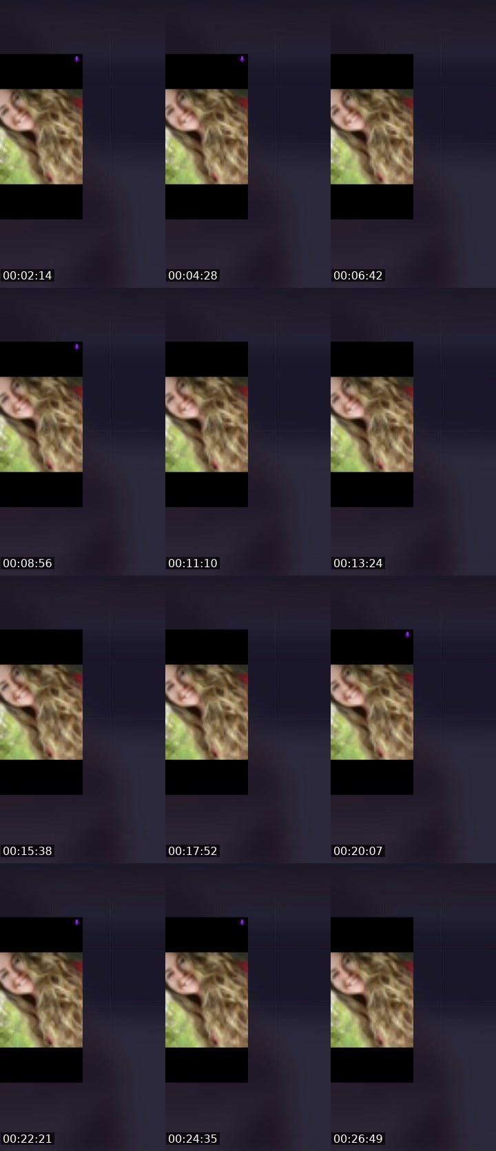 Contact-sheet preview of ☣𝔅ʟʊ😈☣'s Liveme recording