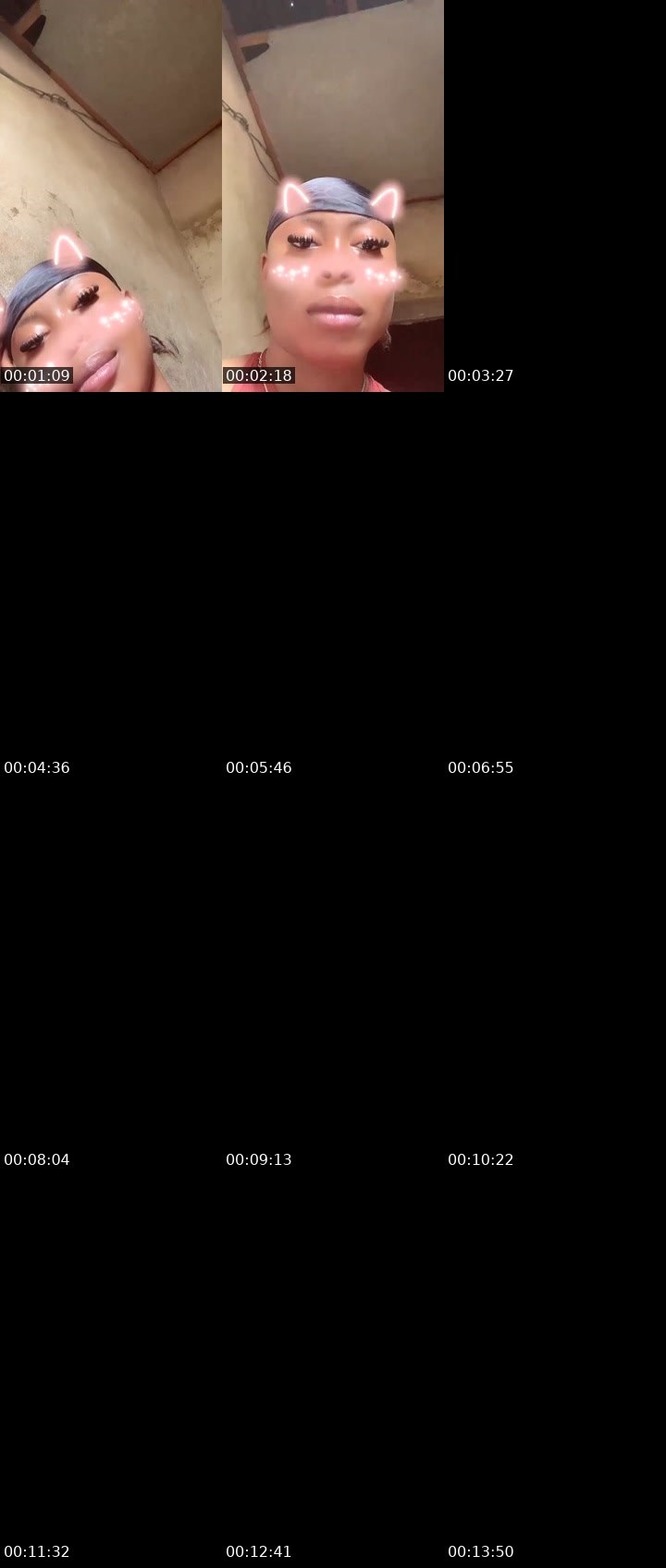 Contact-sheet preview of bella best's Liveme recording