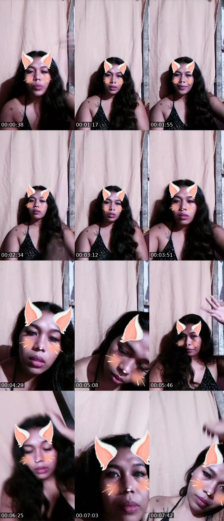 Contact-sheet preview of 🫅Sofia🧚𓀡's Liveme recording