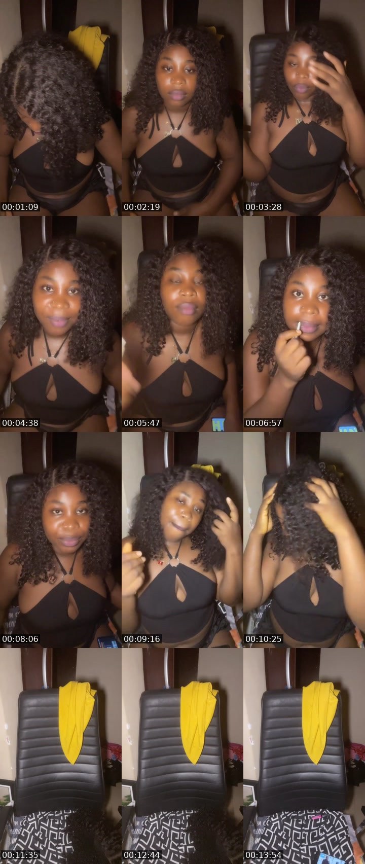 Contact-sheet preview of 🏦Baby sandra🍫🦋's Liveme recording