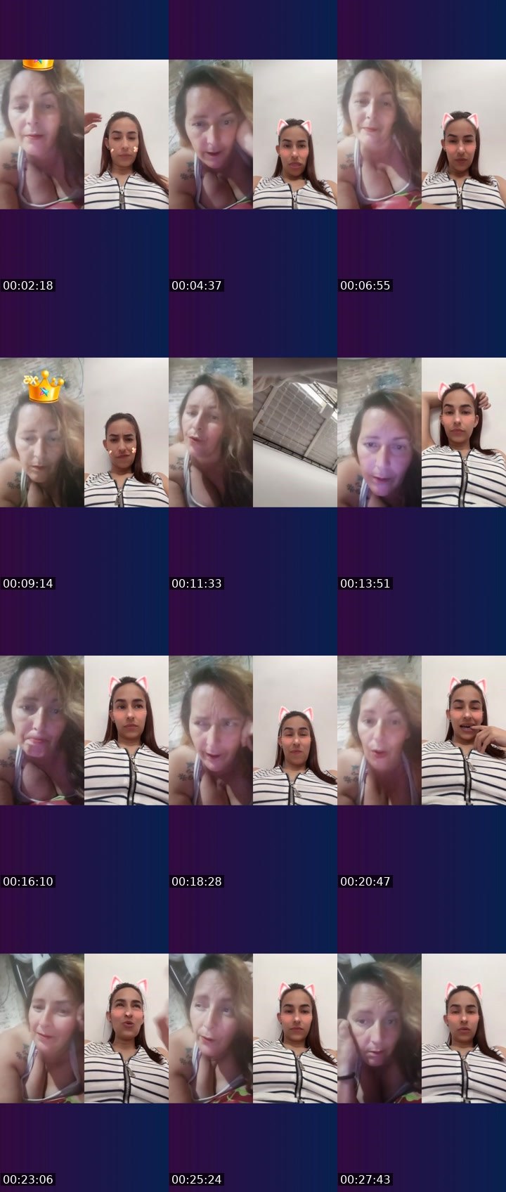 Contact-sheet preview of 🔆MiLLO🔥🌪's Liveme recording