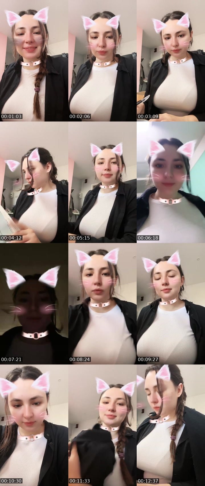 Contact-sheet preview of Hubabooba's Liveme recording
