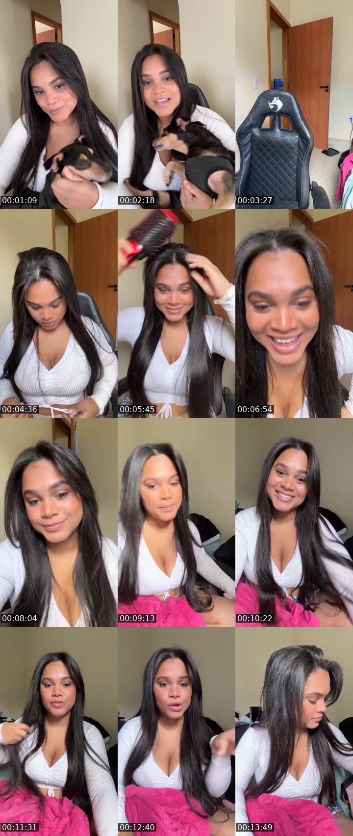 Contact-sheet preview of Rae⚡️'s Liveme recording