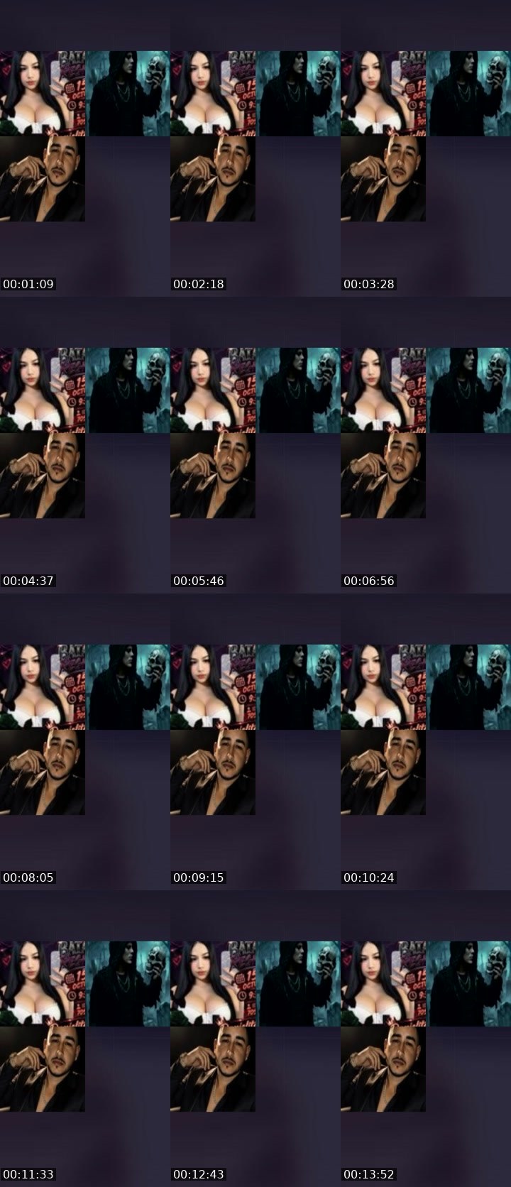 Contact-sheet preview of 👑⃤ Danielita🐰's Liveme recording