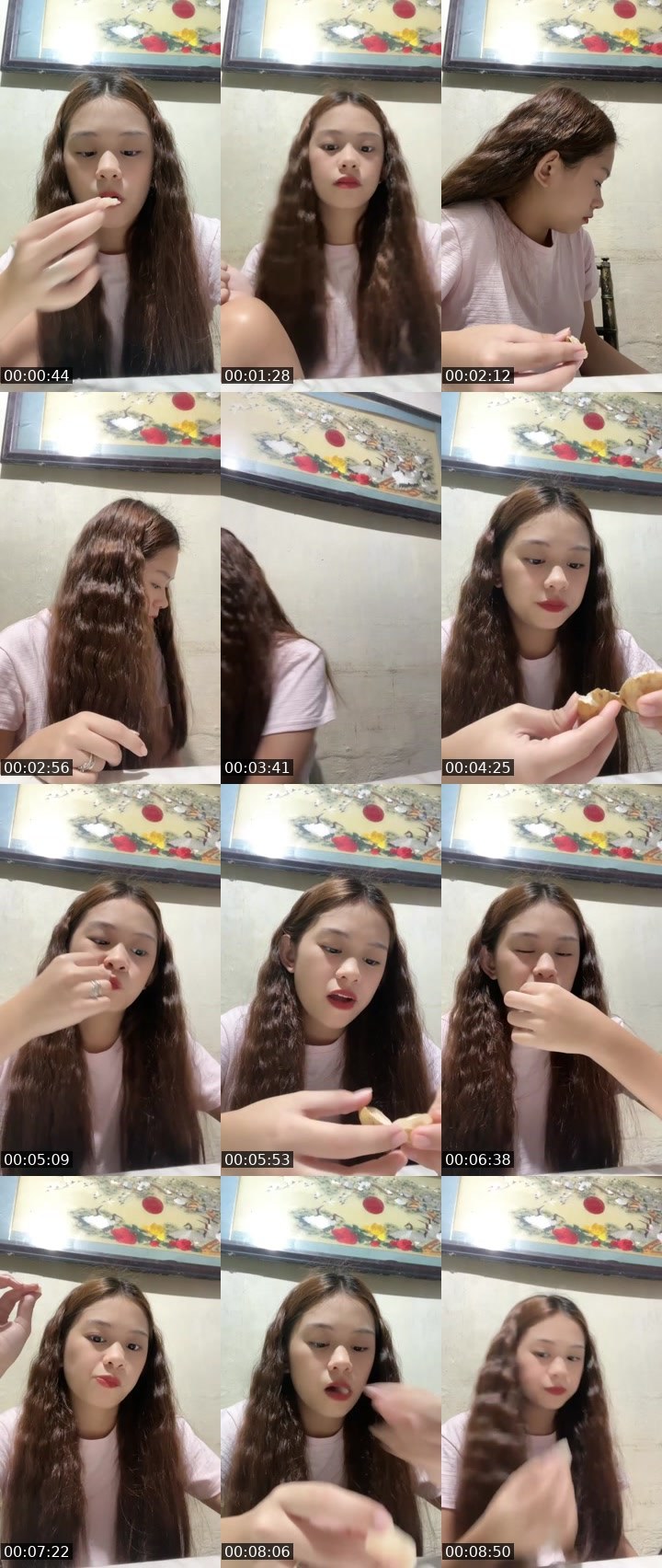 Contact-sheet preview of ♛ ₚₕ Stephy💫 ꈤꉣ's Liveme recording