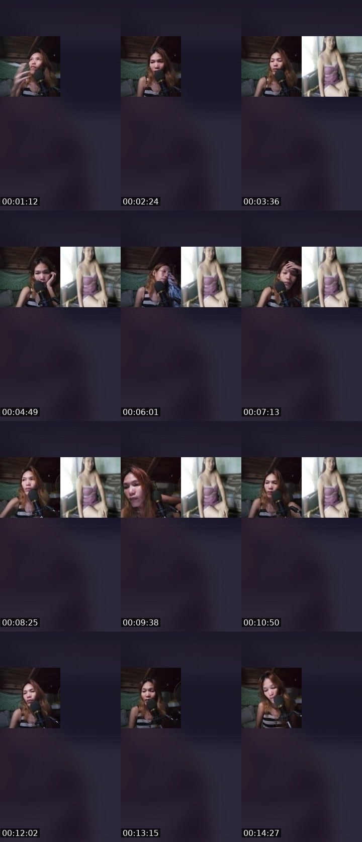 Contact-sheet preview of no more maria soon's Liveme recording
