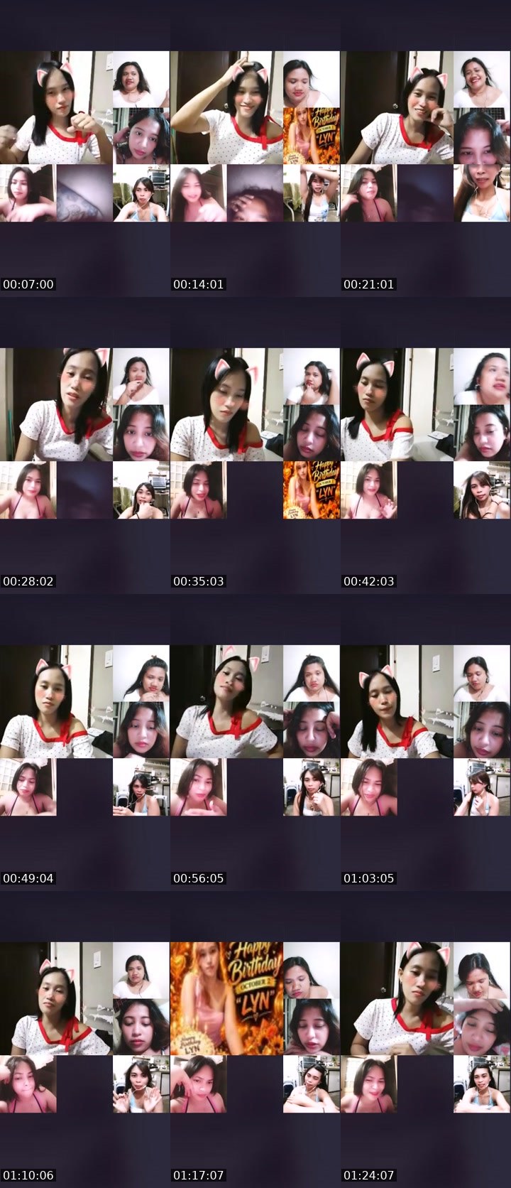 Contact-sheet preview of 🪽Lyn's Liveme recording